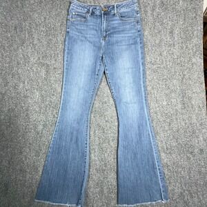 Articles of Society Bridgette Tiger High Rise Flare Jeans Blue 29 5090IM-465